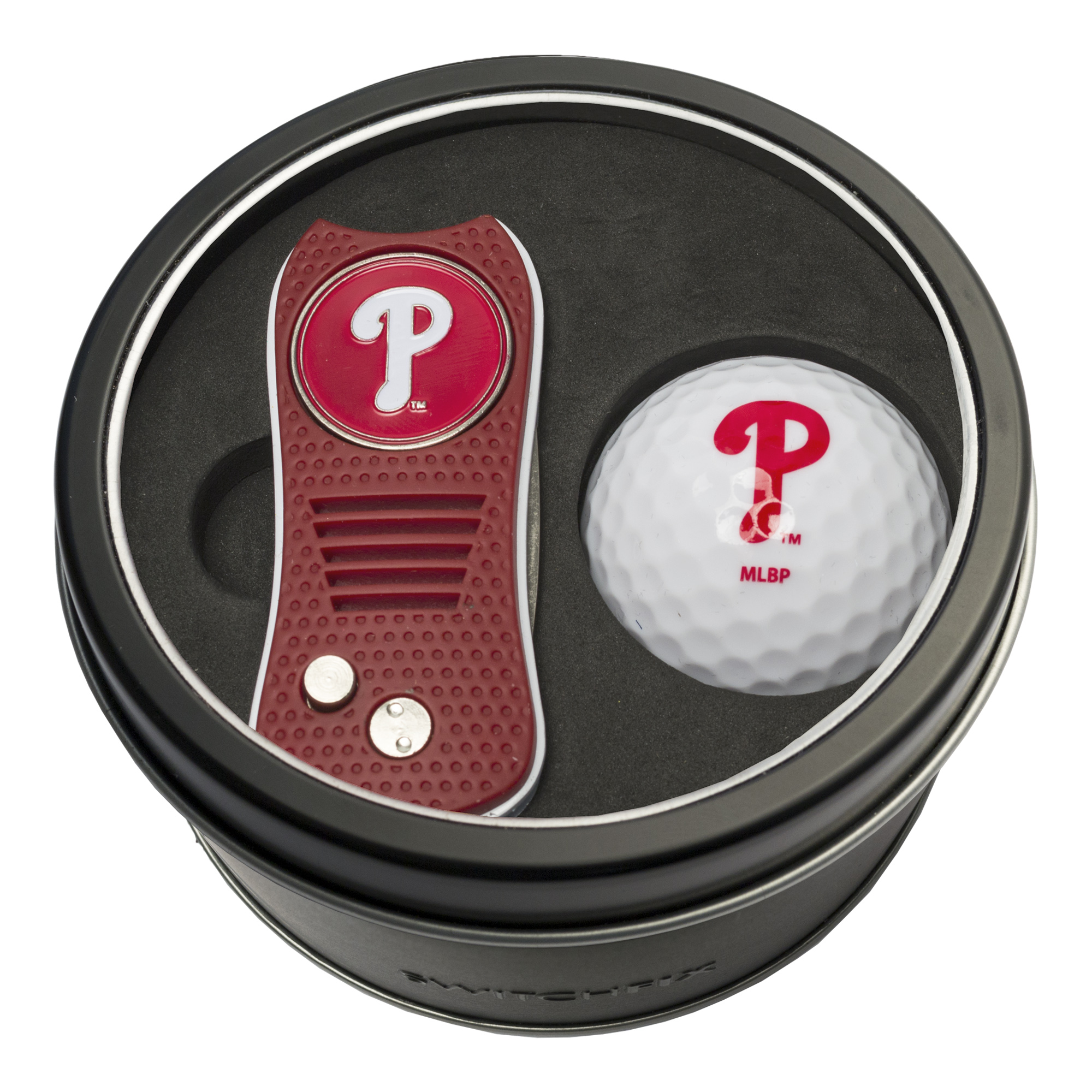 Philadelphia Phillies Switchfix + Golf Ball Tin Gift Set