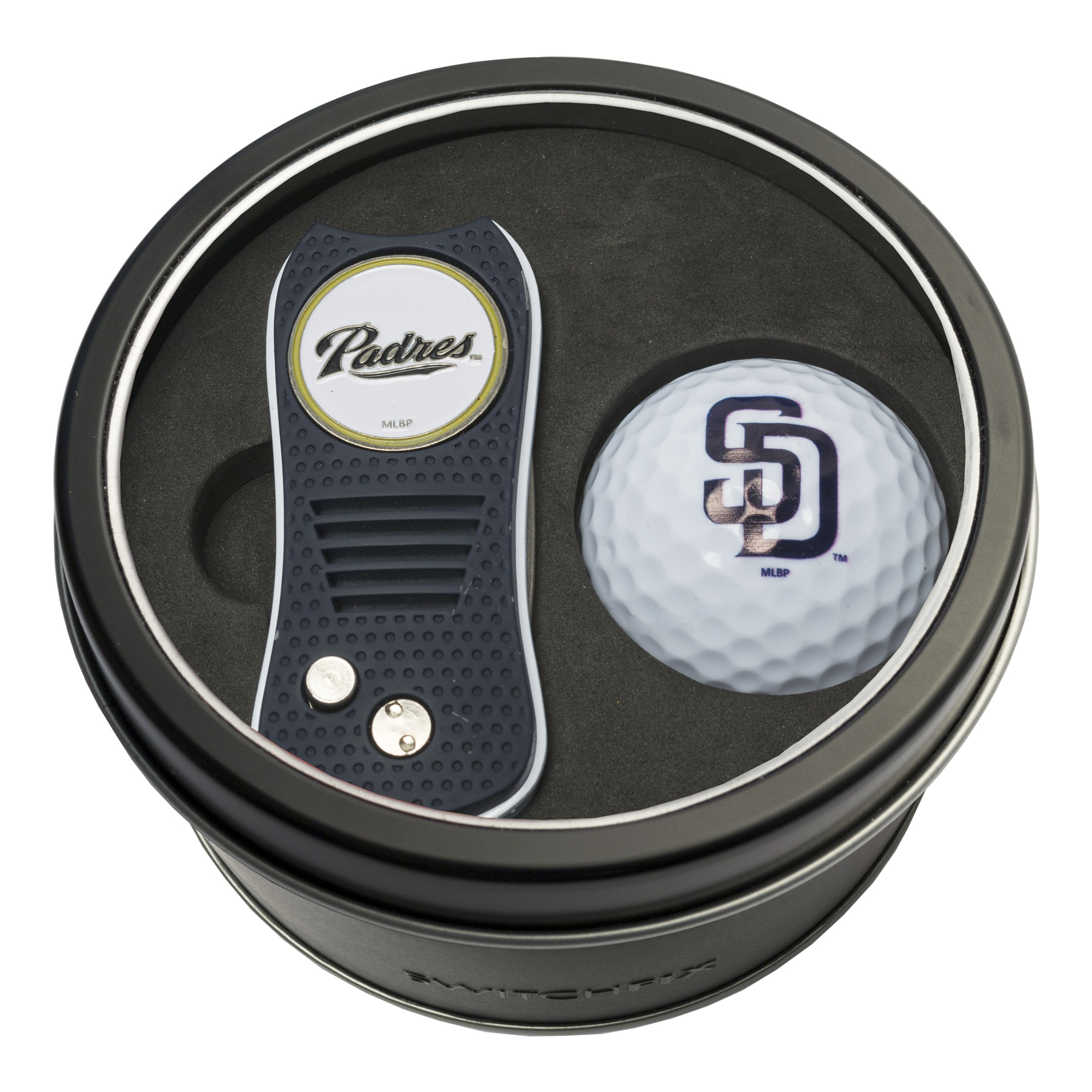 San Diego Padres Switchfix + Golf Ball Tin Gift Set