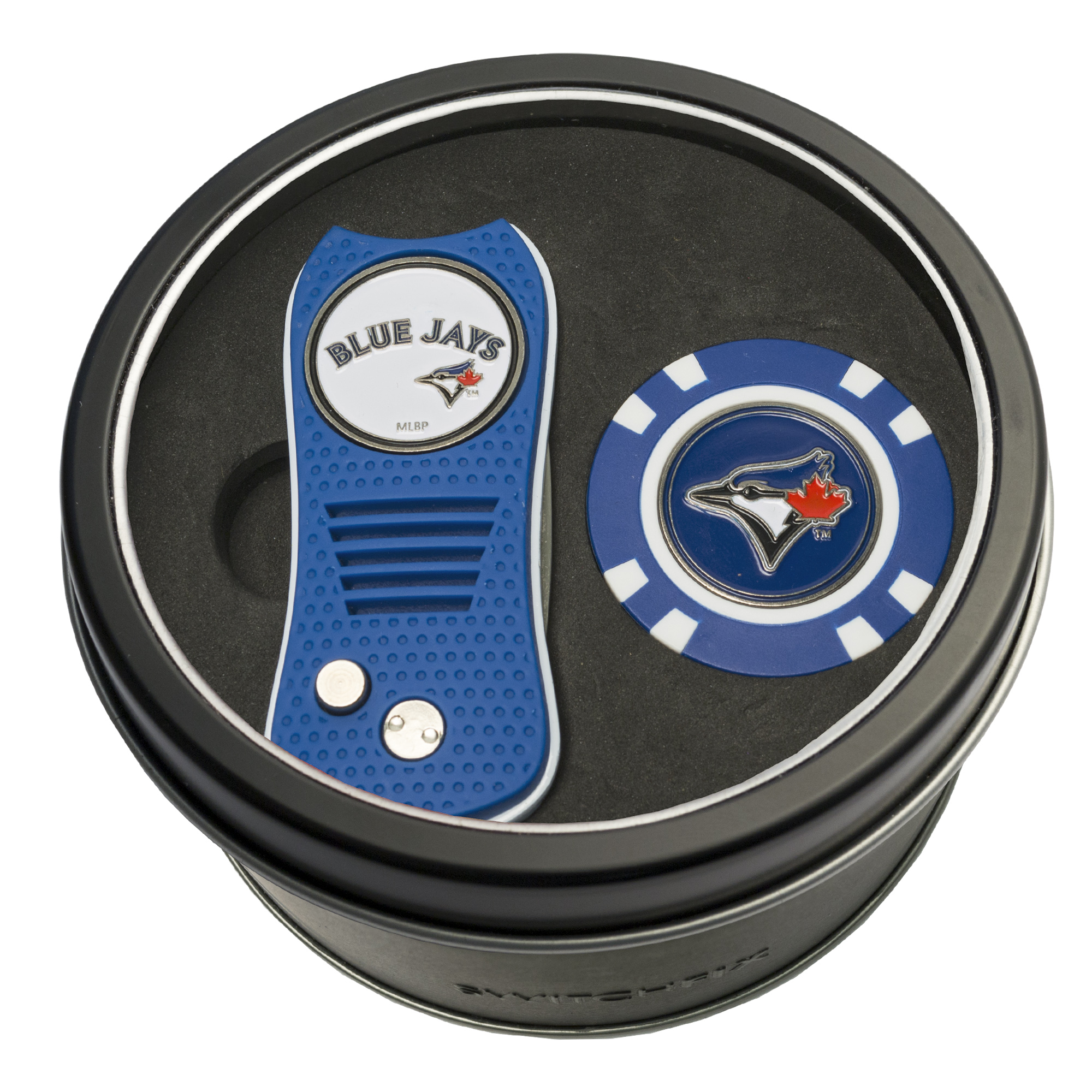 Toronto Blue Jays Switchfix + Golf Chip Tin Gift Set