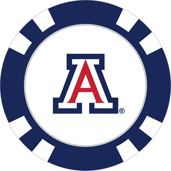 Arizona Wildcats Poker Chip Ball Marker