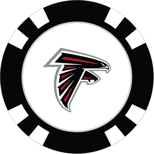 Atlanta Falcons Poker Chip Ball Marker