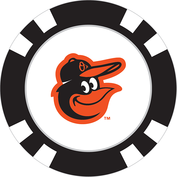 Baltimore Orioles Poker Chip Ball Marker