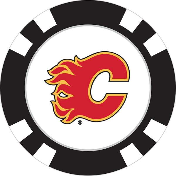 Calgary Flames Poker Chip Ball Marker