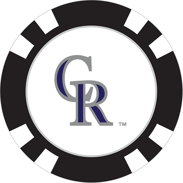 Colorado Rockies Poker Chip Ball Marker