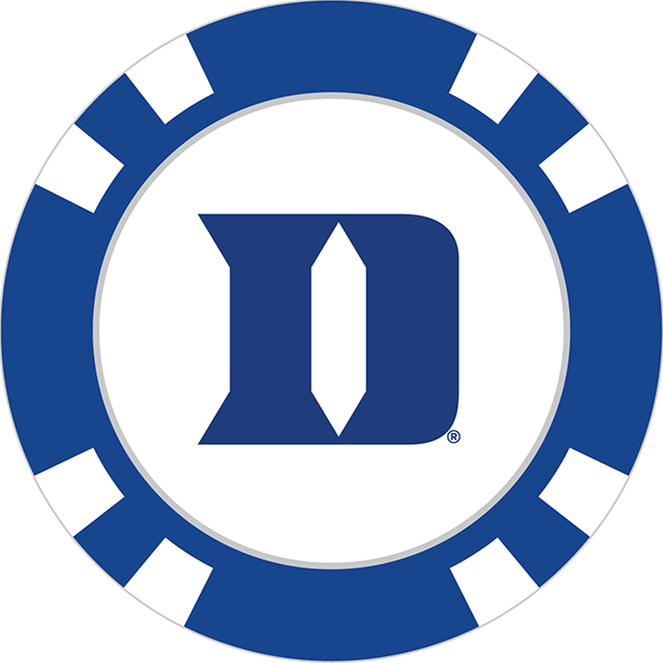 Duke Blue Devils Poker Chip Ball Marker