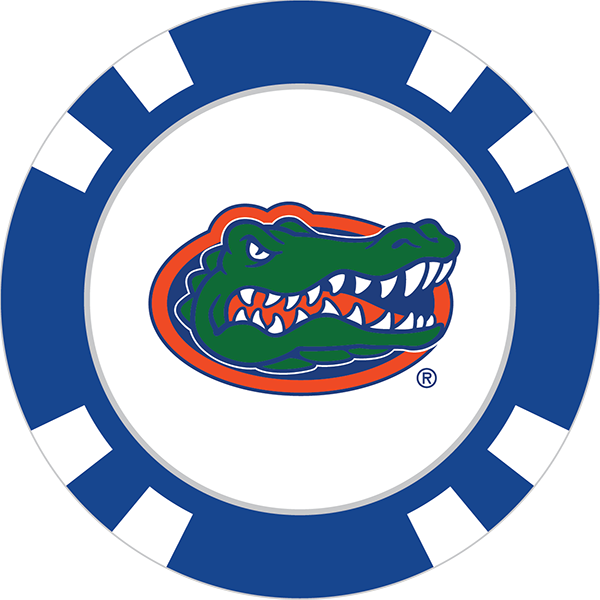 Florida Gators Poker Chip Ball Marker