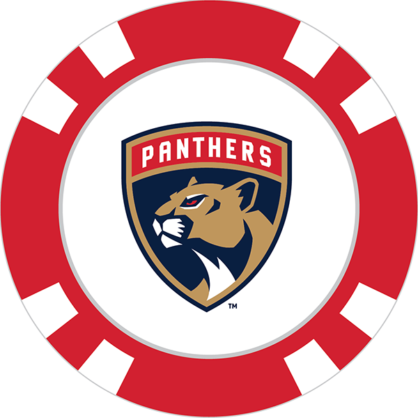 Florida Panthers Poker Chip Ball Marker