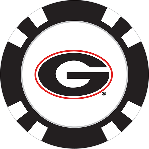 Georgia Bulldogs Poker Chip Ball Marker