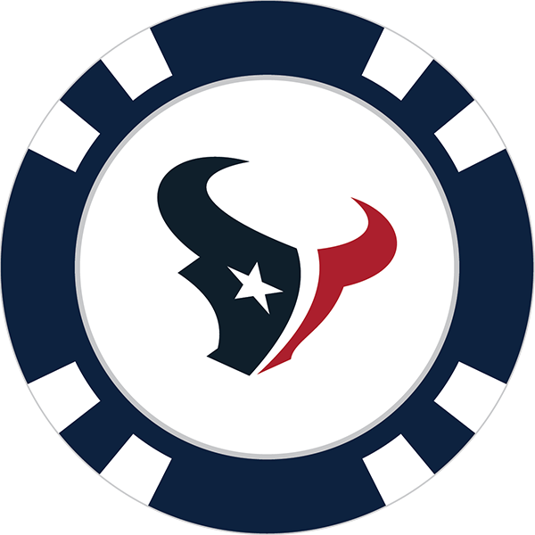 Houston Texans Poker Chip Ball Marker