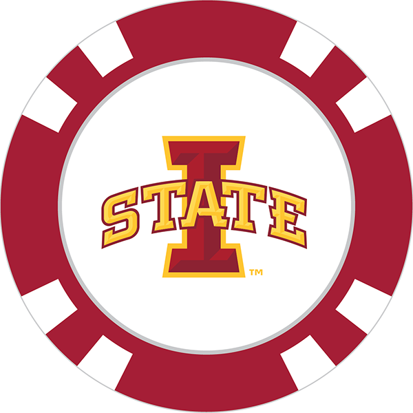 Iowa State Cyclones Poker Chip Ball Marker