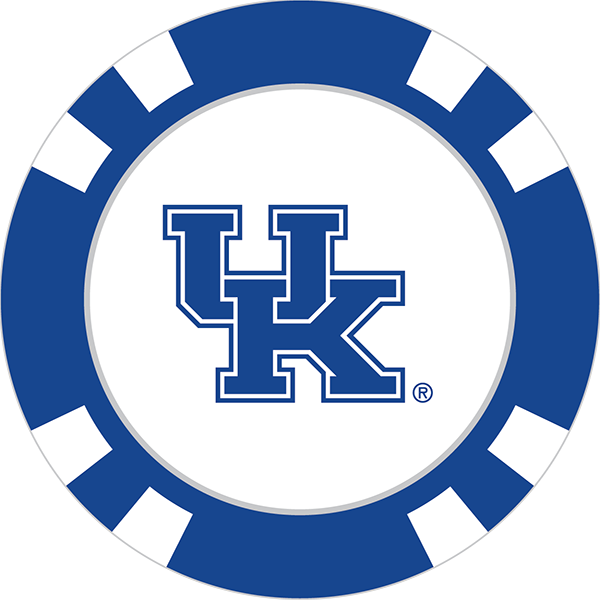 Kentucky Wildcats Poker Chip Ball Marker
