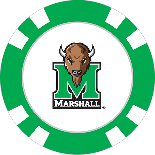Marshall Herd Poker Chip Ball Marker