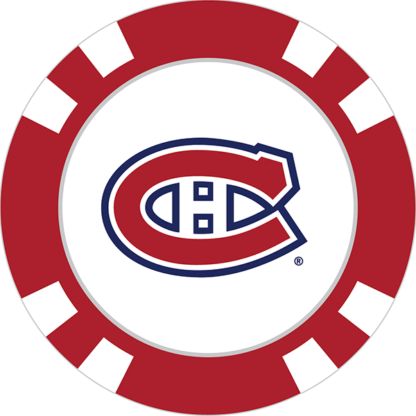 Montreal Canadiens Poker Chip Ball Marker