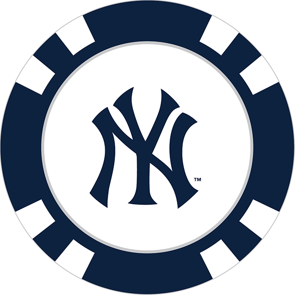 New York Yankees Poker Chip Ball Marker