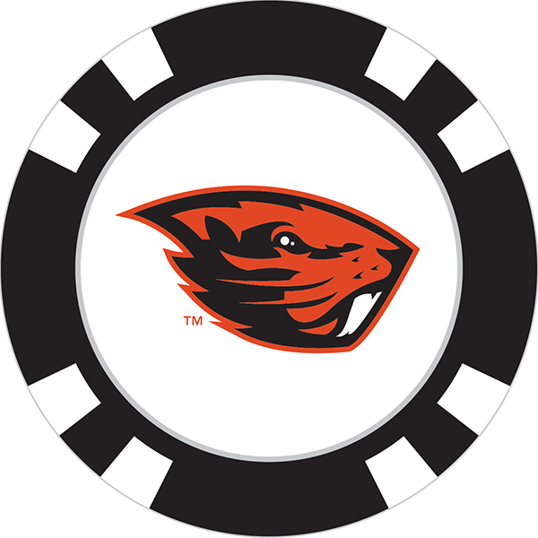 Oregon State Beavers Poker Chip Ball Marker