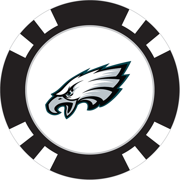 Philadelphia Eagles Poker Chip Ball Marker