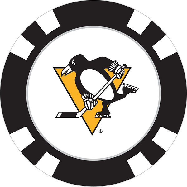 Pittsburgh Penguins Poker Chip Ball Marker