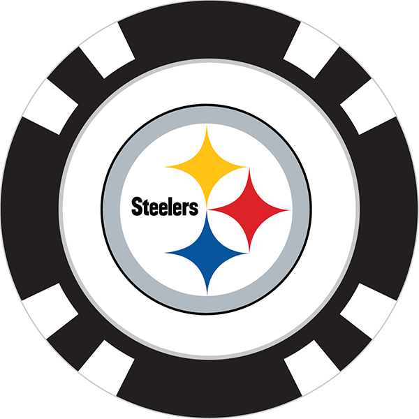 Pittsburgh Steelers Poker Chip Ball Marker