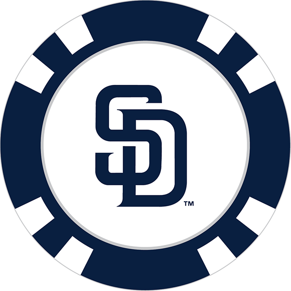 San Diego Padres Poker Chip Ball Marker