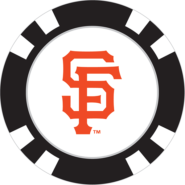 San Francisco Giants Poker Chip Ball Marker