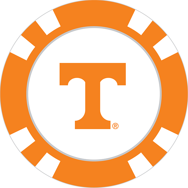 Tennessee Volunteers Poker Chip Ball Marker