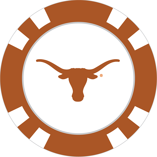 Texas Longhorns Poker Chip Ball Marker